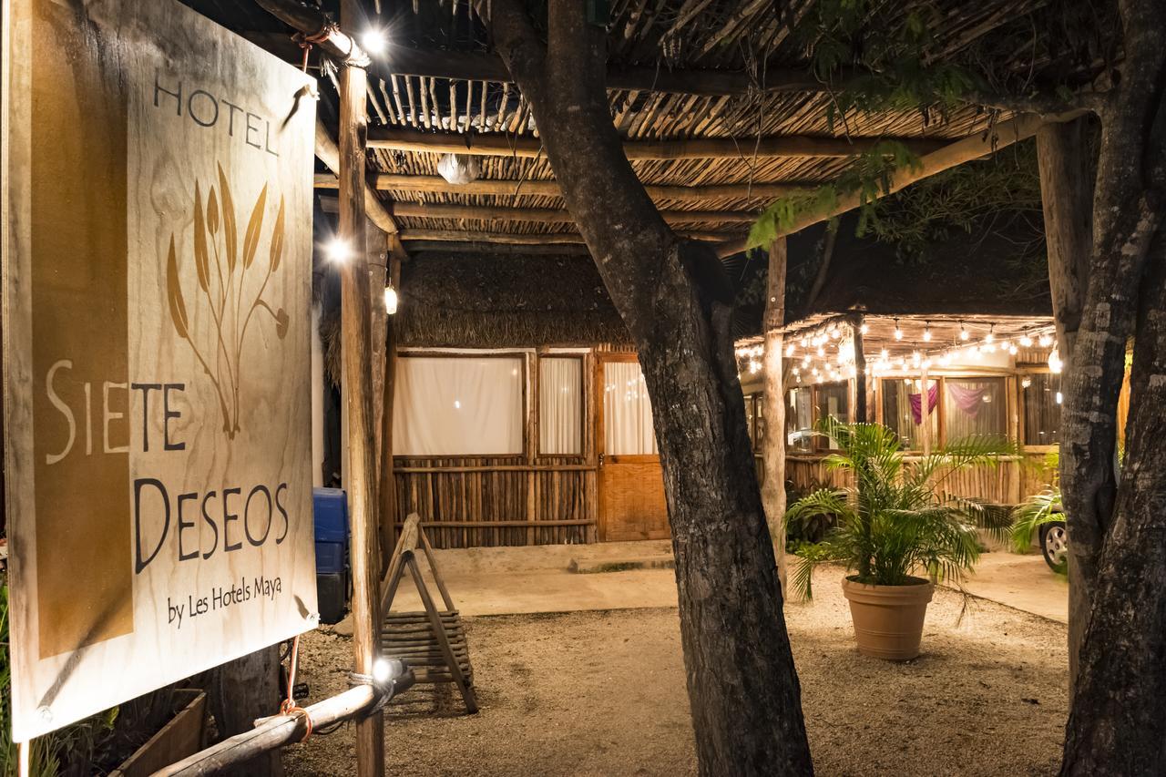 Siete Deseos Hotel Tulum Ngoại thất bức ảnh